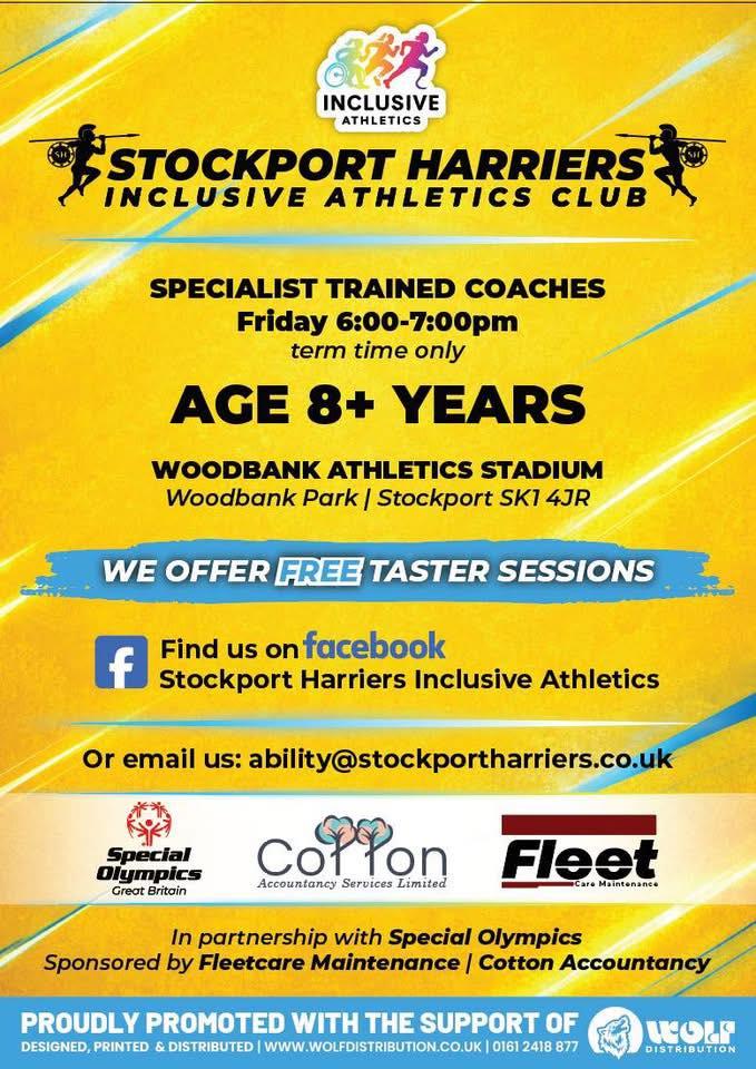 Stockport Harriers Inclusive Athletics