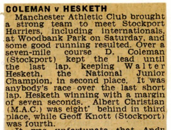 Coleman v Hesketh